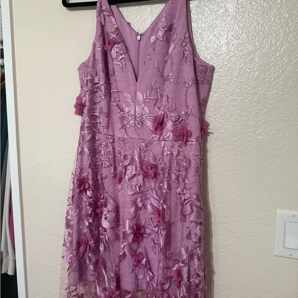 Dress the Population Lavender Floral Maxi Dress - Picture 1 of 6